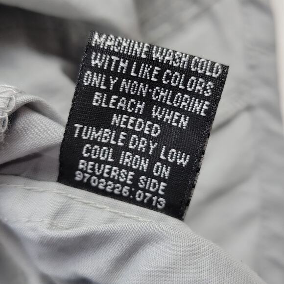 Tranquility Mayhem Long Sleeve Button Up Shirt Men's Size Large Gray Classic Top - Picture 10 of 10